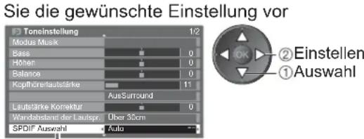 PANASONIC Viera TX-L37GW20 - Audioausgangseinstellungen - 4