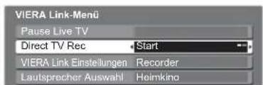 PANASONIC Viera TX-L32X15PS - Direkte TV-Aufzeichnung – Aufzeichnung des laufenden Fernsehprogramms Direct TV Rec - 3