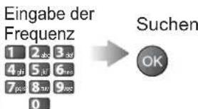PANASONIC Viera TX-L32S20ES - Manuelles Einstellen des DVB-Programms Manueller Suchlauf - 2