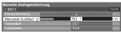 PANASONIC Viera TX-L32S20ES - ■Manueller Suchlauf - 1