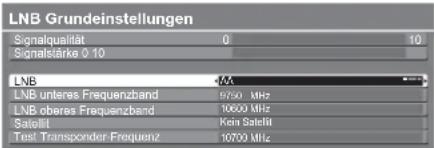 PANASONIC Viera TX-L32GW20 - ③ Wählen Sie „LNB“, und stellen Sie einen der LNBs ein - 1