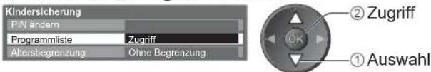 PANASONIC Viera TX-L32GW20 - Sperren von Programmplätzen Kindersicherung - 2