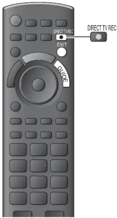 PANASONIC Viera TX-L32GW20 - Direkte TV-Aufzeichnung – Aufzeichnung des laufenden Fernsehprogramms - 1