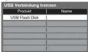 PANASONIC Viera TX-L32GW20 - Entfernen Sie die USB-Einheiten auf sichere Weise - 4