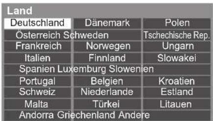 PANASONIC Viera TX-L32ETW5 - Wählen Sie Ihr Land aus - 1