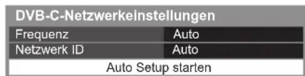 PANASONIC Viera TX-L32ETW5 - [DVB-C-Netzwerkeinstellungen] - 1