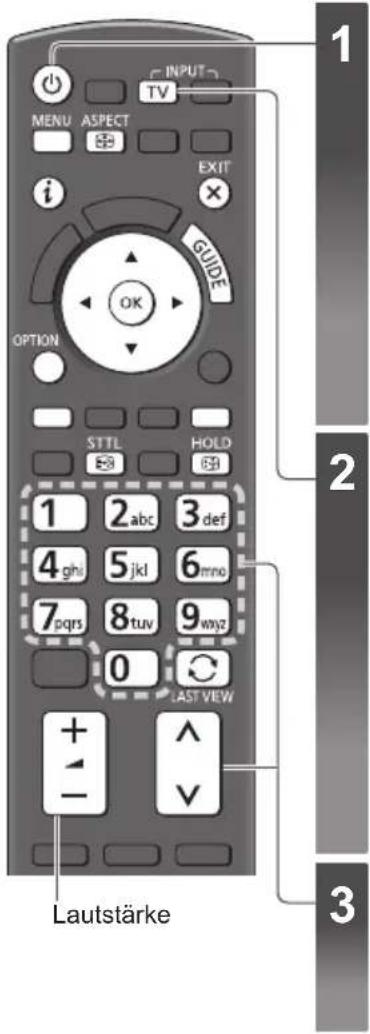 PANASONIC Viera TX-L32ETW5 - Betrachten von Fernsehprogrammen - 1