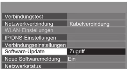 PANASONIC Viera TX-L32ETW5 - Wählen Sie [Software-Update] - 1