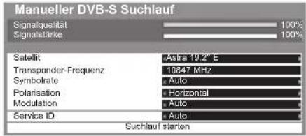 PANASONIC Viera TX-L32ETW5 - Stellen Sie den Satelliten ein - 1