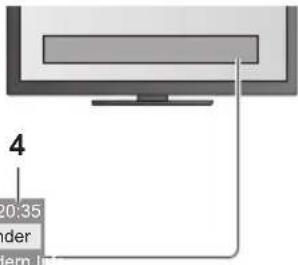 PANASONIC Viera TX-L32ETW5 - Anzeigen des Informationsbanners - 2