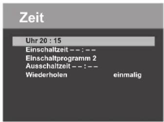 SCHAUB LORENZ LT20-82H1-6 - Uhrzeit manuell einstellen - 1