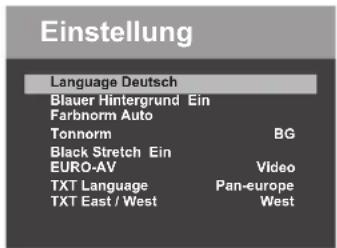 SCHAUB LORENZ LT20-82H1-6 - Sprache einstellen - 1