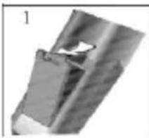 Dyon PSI 22 - Einlegen der Batterien in die Fernbedienung - 1