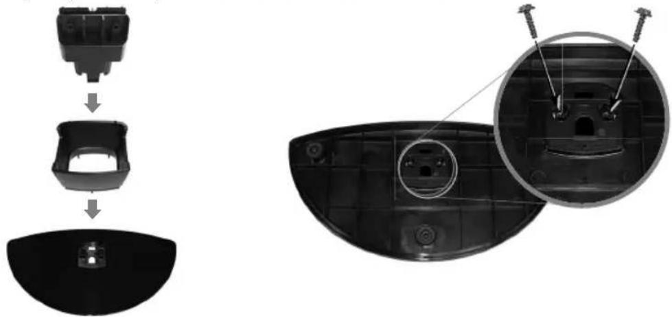 DAEWOO DLT-19L1 - Installation Gerätefuß - 1
