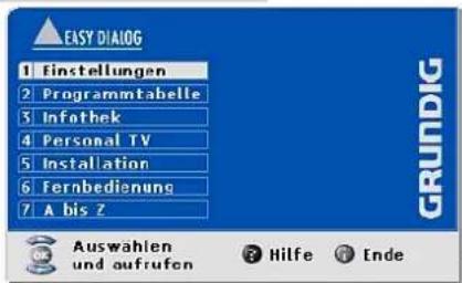 GRUNDIG Tharus 51 - So funktioniert das »Easy Dialog System« - 1