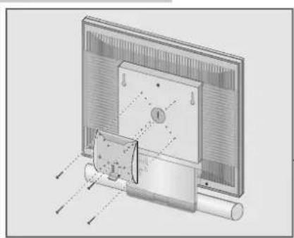 GRUNDIG Tharus 51 - Beweglichen Wandhalter verwenden - 1