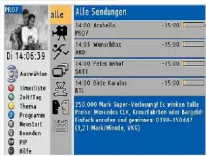 GRUNDIG Tharus 51 - TV-Guide einrichten - 1