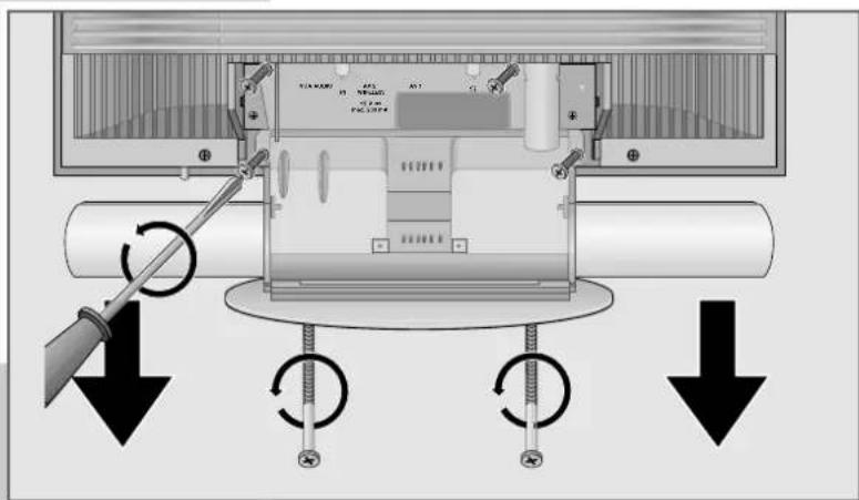 GRUNDIG Tharus 51 - Soundmodul demontieren (wenn gew ünscht) - 1
