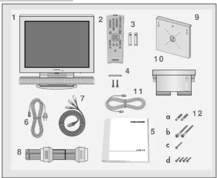 GRUNDIG Tharus 51 - Lieferumfang - 1