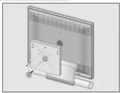 GRUNDIG Tharus 51 - Wandhalter montieren - 1