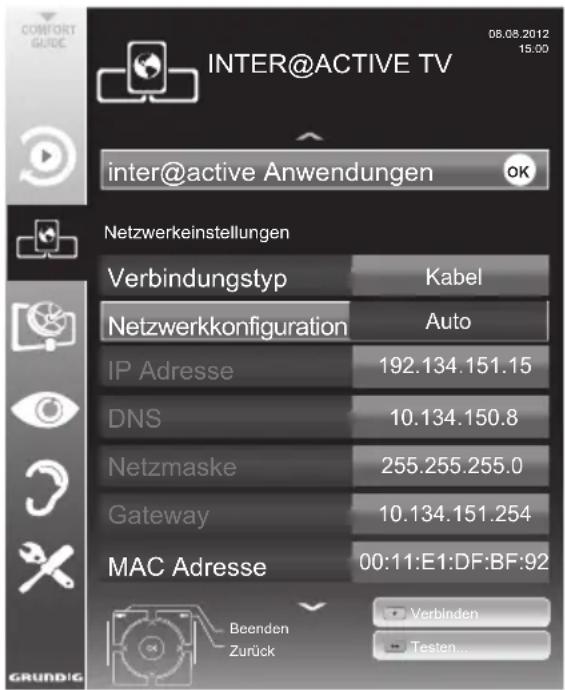 GRUNDIG RIO 32 CLE 8327 BL - Die automatische Anmeldung - 1