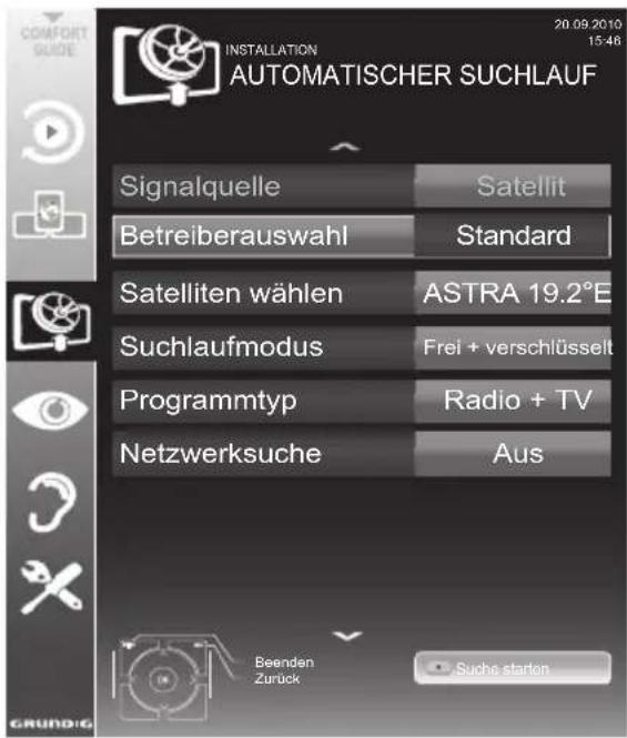 GRUNDIG 55 VLE 9481 SL - Hinweis: - 1