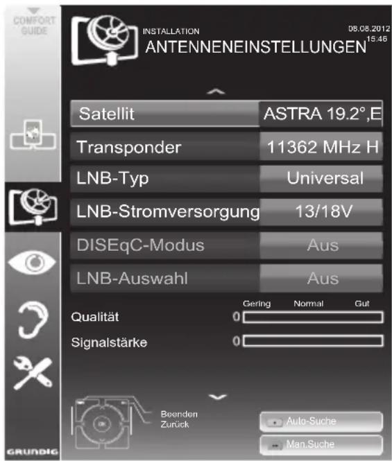 GRUNDIG 55 VLE 923 BL - Hinweis: - 1