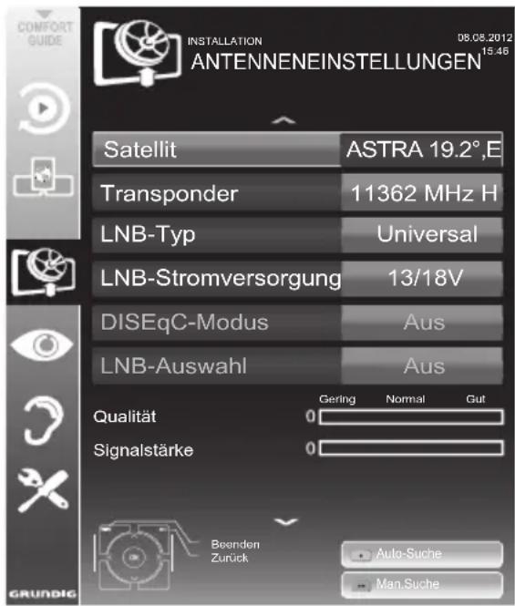 GRUNDIG 55 VLE 922 BL - Hinweis: - 1
