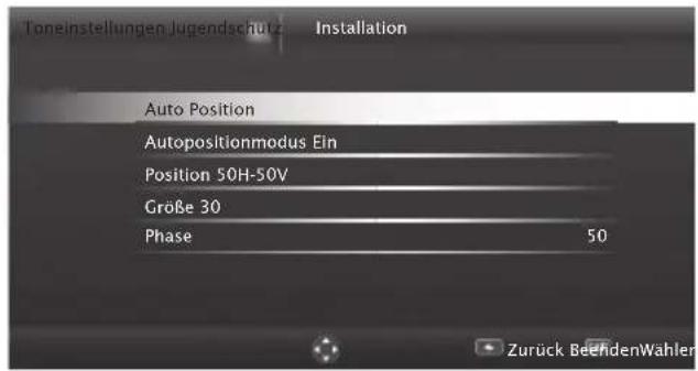 GRUNDIG 55 VLE 8520 BL - Einstellungen zum PC-Betrieb - 1
