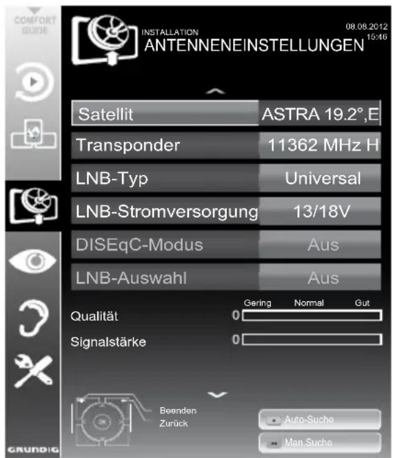 GRUNDIG New York 55 CLE 9486 SL - Profiinstallation - 1