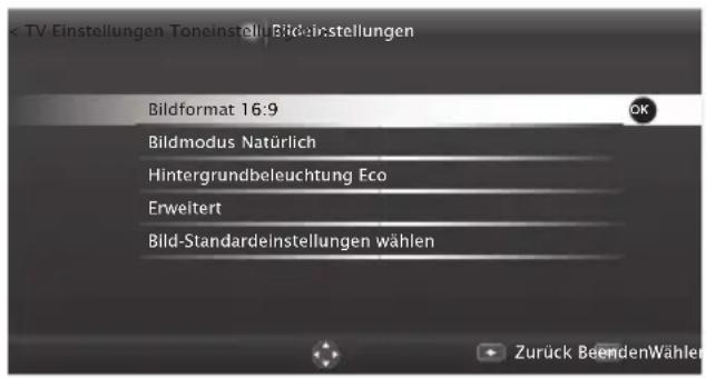 GRUNDIG 49 VLE 8510 WL - Bildeinstellungen - 1