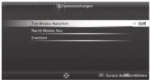GRUNDIG 49 VLE 822 BL - Toneinstellungen - 1