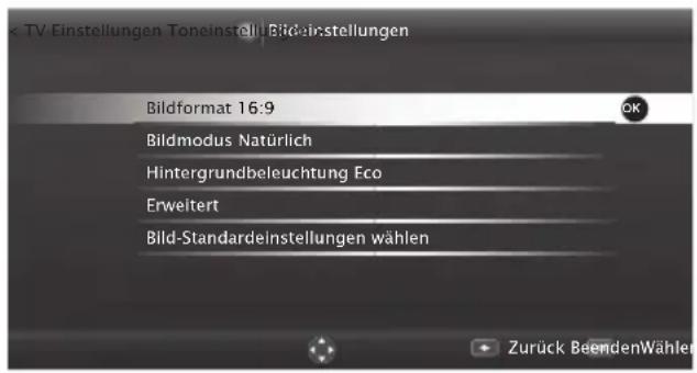 GRUNDIG 49 VLE 822 BL - Bildeinstellungen - 1