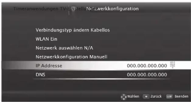 GRUNDIG 48 VLE 744 BL - Die manuelle Anmeldung - 1