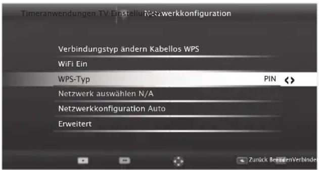 GRUNDIG 48 VLE 744 BL - Die automatische Anmeldung mit WPS-PIN-Eingabe - 1