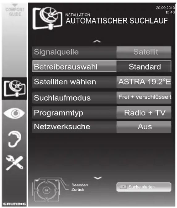 GRUNDIG 48 VLE 685 BG - Hinweis: - 1