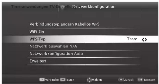 GRUNDIG Hamburg 48 CLE 6427 BL - Die automatische Anmeldung mit „WPS-PBC“ (Push Button Configuration) - 1