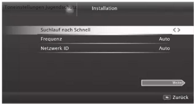 GRUNDIG Hamburg 48 CLE 6427 BL - Digitalen Fernseh-Programme vom Kabelbetreiber automatisch suchen - 1