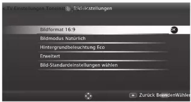 GRUNDIG Hamburg 48 CLE 6427 BL - Bildeinstellungen - 1