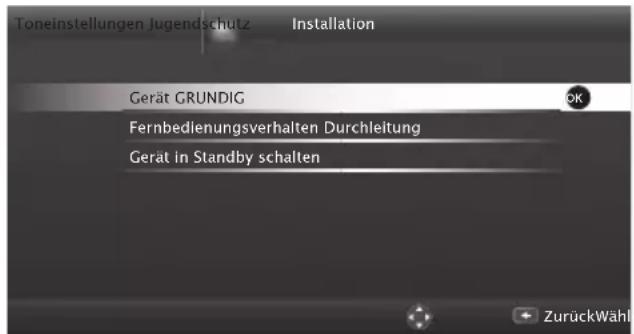 GRUNDIG Hamburg 48 CLE 6427 BL - Gerätesteuerung - 1