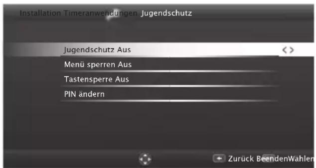 GRUNDIG Hamburg 48 CLE 6427 BL - Jugendschutzeinstellungen - 1