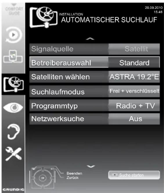 GRUNDIG New Tork 47 CLE 9486 SL - Hinweis: - 1