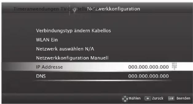 GRUNDIG 42 VLE 880 BL - Die manuelle Anmeldung - 1