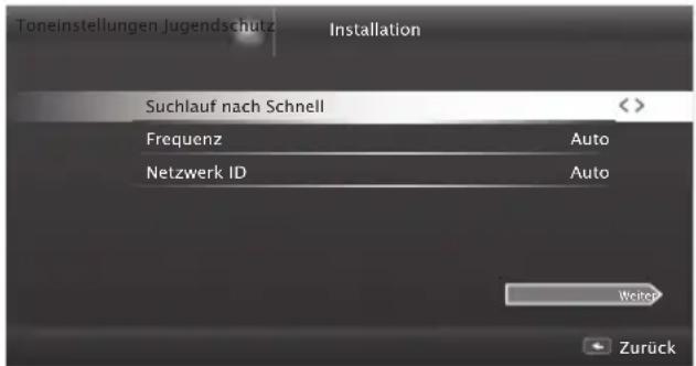 GRUNDIG 42 VLE 8520 BL - Digitalen Fernseh-Programme vom Kabelbetreiber automatisch suchen - 1