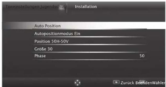GRUNDIG 42 VLE 8510 SL - Einstellungen zum PC-Betrieb - 1