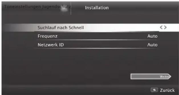 GRUNDIG 42 VLE 8500 BL - Digitalen Fernseh-Programme vom Kabelbetreiber automatisch suchen - 1