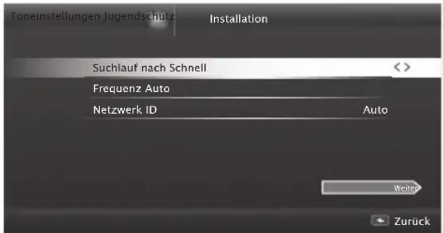 GRUNDIG Sydney 42 CLE 8575 SL - Digitalen Fernseh-Programme vom Kabelbetreiber automatisch suchen - 1