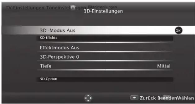 GRUNDIG Sydney 42 CLE 8575 SL - 3D-Einstellungen - 1