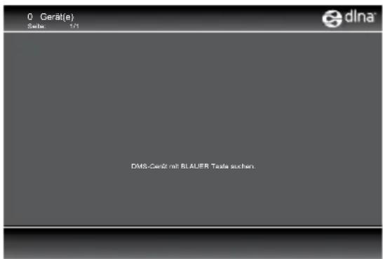 GRUNDIG 40 VLE 869 BL - Digitalen Medien Server anwählen - 1