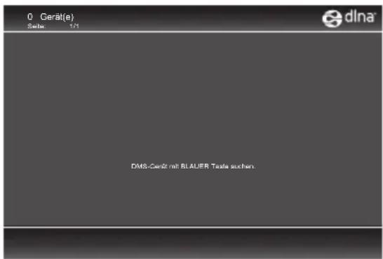 GRUNDIG 40 VLE 830 BL - Digitalen Medien Server anwählen - 1